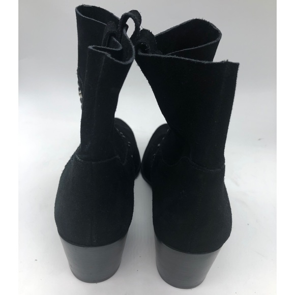 Anne Klein Guinn Embellished Suede Bootie - Picture 4 of 5